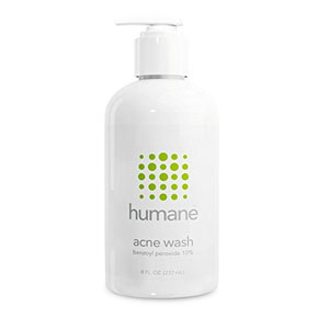 Humane Benzoyl Peroxide 10% Acne Treatment Body & Face Wash