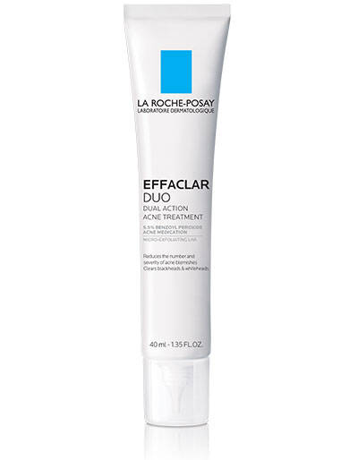 La Roche-Posay Effaclar Duo Acne Treatment with 5.5% Benzoyl Peroxide