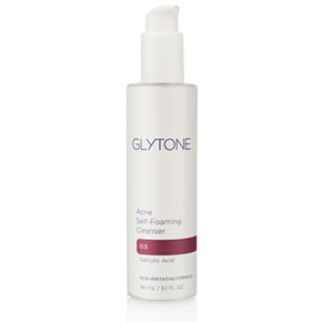 Glytone Acne Self Foaming Cleanser with Salicylic Acid. Oil-Free, Non-Comedogenic, Non-Irritating