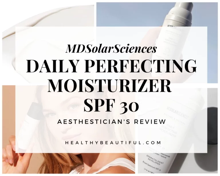 MDSolarSciences – Daily Perfecting Moisturizer SPF 30 Review