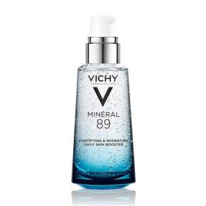 Vichy Mineral 89 Fortifying, Hydrating & Plumping Daily Skin Booster, Face Moisturizer with Hyaluronic Acid