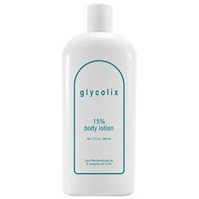 Glycolix 15% Body Lotion – with Green Tea, Aloe Vera, Vitamin C, A, E, and CoQ10