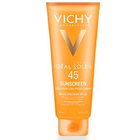 Vichy - Idéal Capital Soleil SPF 60 Silkscreen Dry-Finish Sunscreen Lotion for Face & Body with Antioxidants